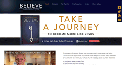 Desktop Screenshot of believethestory.com